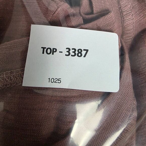 Project Social T Distressed Tee Mauve Brown Size L - Picture 7 of 7